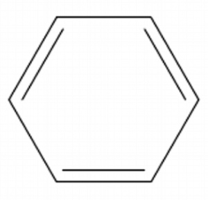 ベンゼン環　簡易構造式