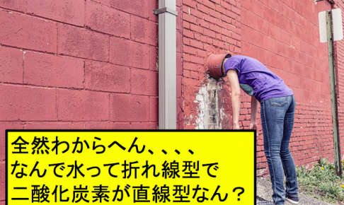 水分子の構造が折れ線である理由