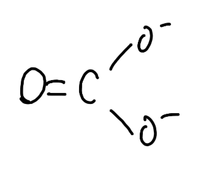 炭酸イオン